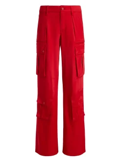 Alice and Olivia ADARA BUSTIER TOP + JOETTE LOW RISE CARGO PANT *CLOTHING