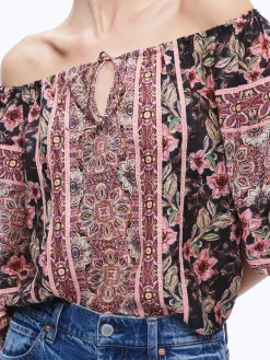 Alice and Olivia ALTA OFF THE SHOULDER TOP *CLOTHING