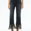 Alice and Olivia AMAZING CRYSTAL FRINGE HEM JEAN *FEATURED SHOPS | CLOTHING | CLOTHING