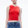 Alice and Olivia AMITY SLEEVELESS CROPPED TANK *FEATURED SHOPS | CLOTHING