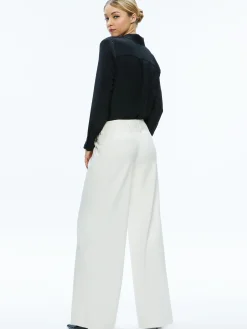 Alice and Olivia ANDERS VEGAN LEATHER LOW RISE PANT *FEATURED SHOPS | FEATURED SHOPS | CLOTHING