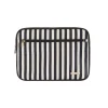 Alice and Olivia A+O X FABFITFUN LAPTOP SLEEVE POSITANO STRIPE SM BLACK*CLOTHING