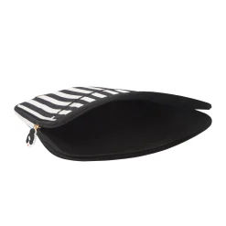 Alice and Olivia A+O X FABFITFUN LAPTOP SLEEVE POSITANO STRIPE SM BLACK*CLOTHING