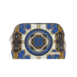 Alice and Olivia A+O X FABFITFUN PENCIL POUCH REGAL ROMANCE SAPPHIRE*CLOTHING