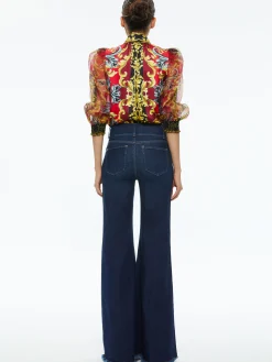 Alice and Olivia BEAUTIFUL HIGH RISE RUFFLE HEM JEAN DREAM ON*FEATURED SHOPS | CLOTHING | CLOTHING