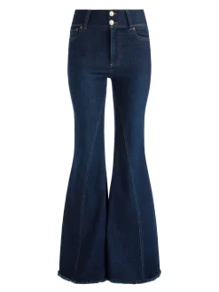 Alice and Olivia BEAUTIFUL HIGH RISE RUFFLE HEM JEAN DREAM ON*FEATURED SHOPS | CLOTHING | CLOTHING