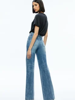 Alice and Olivia BRADEN DROP SHOULDER TEE *FEATURED SHOPS | CLOTHING