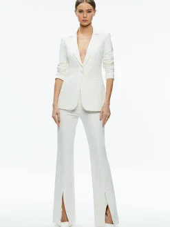 Alice and Olivia BREANN FITTED BLAZER OFF WHITE*FEATURED SHOPS | CLOTHING | CLOTHING