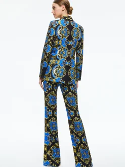 Alice and Olivia BREANN FITTED BLAZER + TEENY FIT FLARE BOOTCUT PANT *CLOTHING