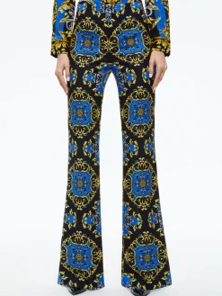 Alice and Olivia BREANN FITTED BLAZER + TEENY FIT FLARE BOOTCUT PANT *CLOTHING