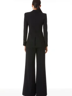 Alice and Olivia BREANN LONG FITTED BLAZER BLACK*FEATURED SHOPS | FEATURED SHOPS | CLOTHING