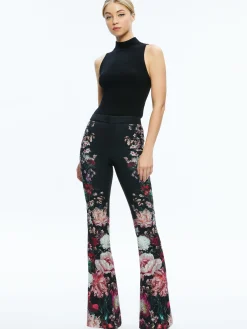 Alice and Olivia BREANN LONG FITTED BLAZER + OLIVIA BOOTCUT PANT *CLOTHING