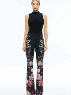 Alice and Olivia BREANN LONG FITTED BLAZER + OLIVIA BOOTCUT PANT *CLOTHING