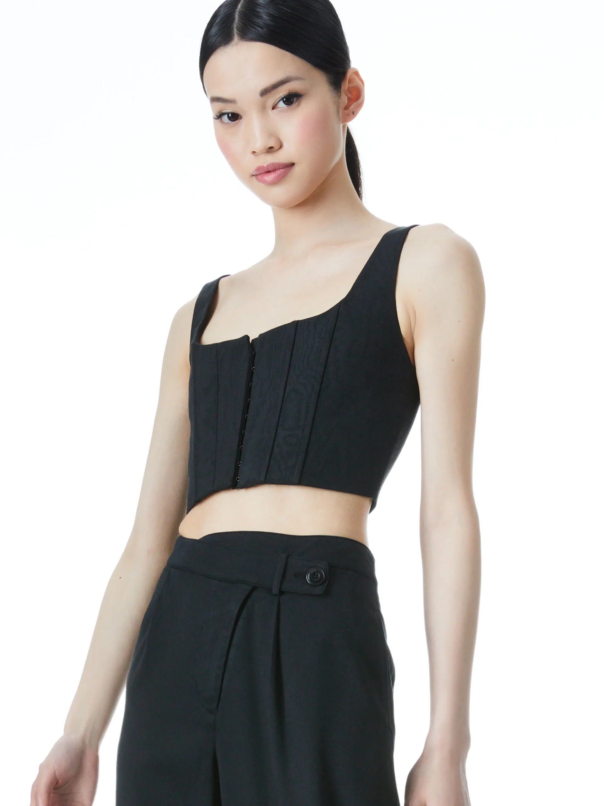 Alice and Olivia BRESLIN BONED CORSET TOP *CLOTHING