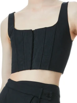 Alice and Olivia BRESLIN BONED CORSET TOP *CLOTHING