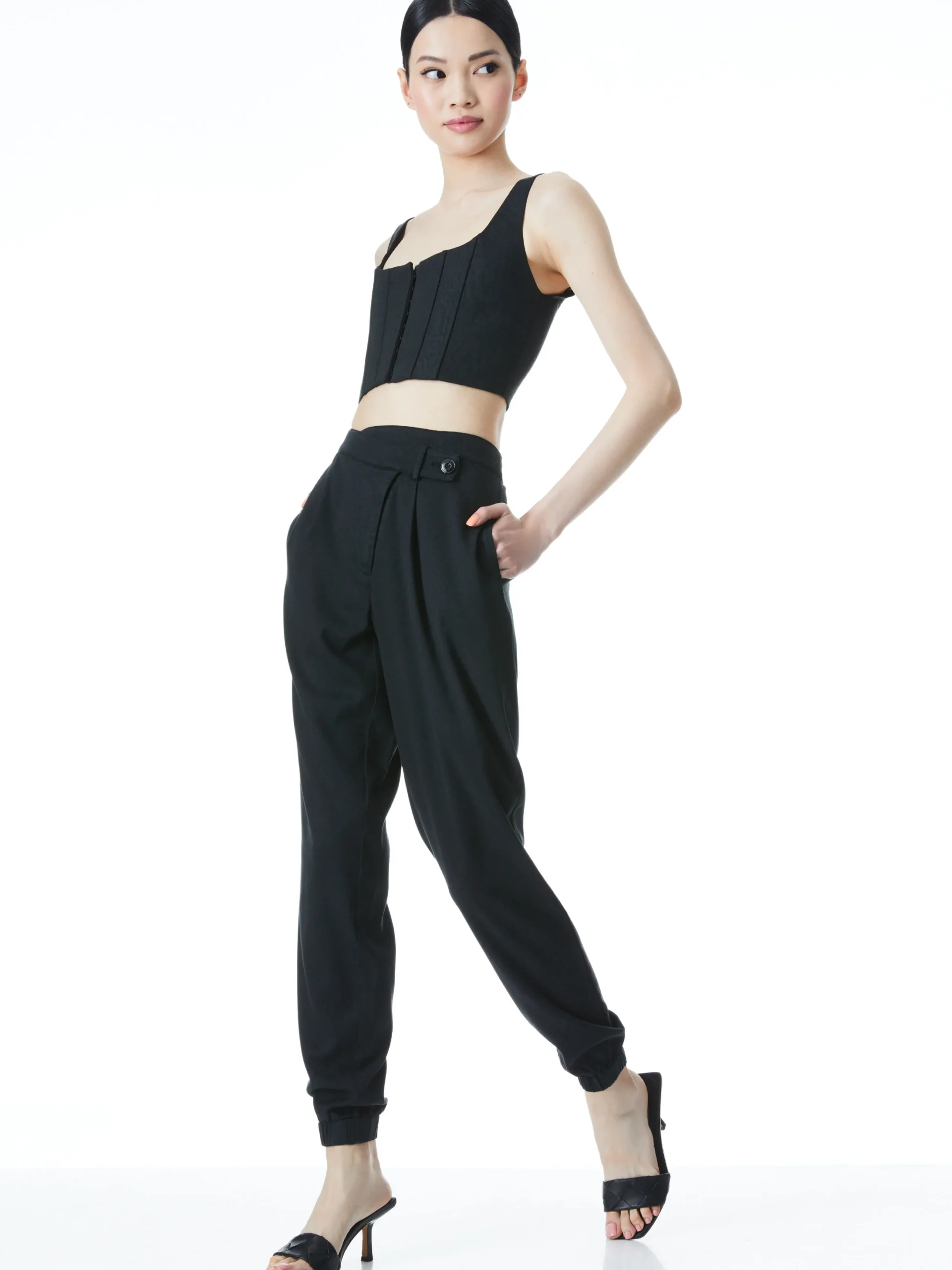 Alice and Olivia BRESLIN BONED CORSET TOP *CLOTHING