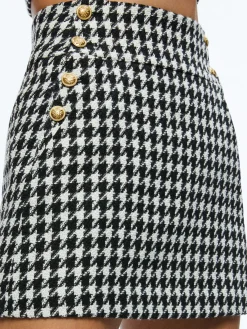 Alice and Olivia BRESLIN CORSET TOP + DONALD SIDE BUTTON SKIRT *CLOTHING