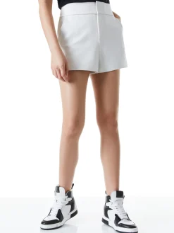 Alice and Olivia CADY HIGH WAISTED LEATHER SHORT *FEATURED SHOPS | CLOTHING
