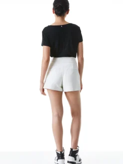 Alice and Olivia CADY HIGH WAISTED LEATHER SHORT *FEATURED SHOPS | CLOTHING