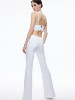 Alice and Olivia CARLI DENIM BRA TOP *FEATURED SHOPS | CLOTHING