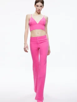 Alice and Olivia CARLI DENIM BRA TOP *FEATURED SHOPS | CLOTHING