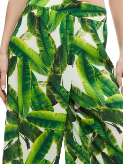 Alice and Olivia CARLI TIE BACK BRA TOP + RUSSELL HIGH WAISTED SMOCKED WAISTBAND PANT *CLOTHING