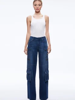 Alice and Olivia CAY BAGGY CARGO JEANS *FEATURED SHOPS | CLOTHING | CLOTHING