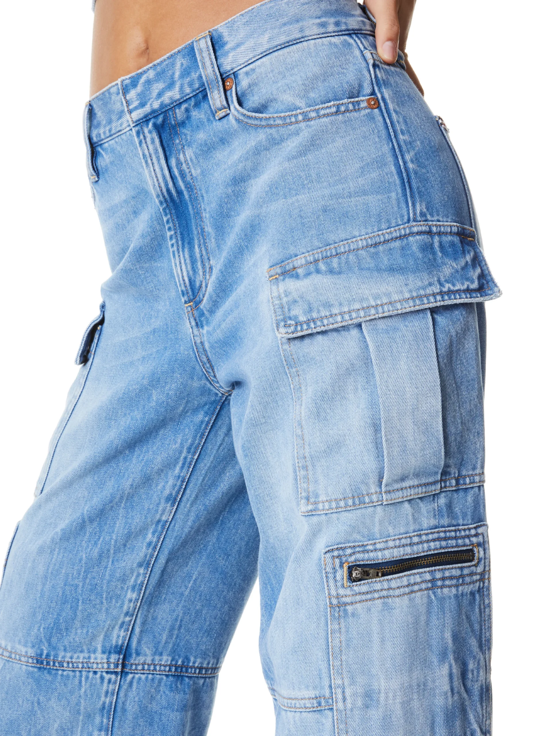 Alice and Olivia CAY BAGGY CARGO JEANS *FEATURED SHOPS | CLOTHING | CLOTHING