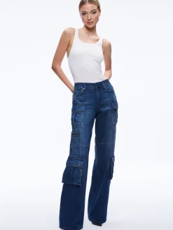 Alice and Olivia CAY BAGGY CARGO JEANS *FEATURED SHOPS | CLOTHING | CLOTHING
