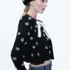 Alice and Olivia CHIRA SLOUCHY EMBELLISHED HAT *CLOTHING