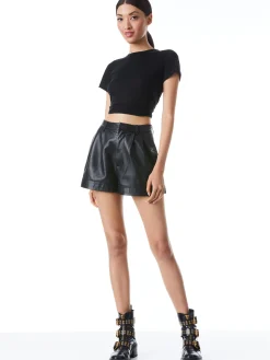 Alice and Olivia CINDY CLASSIC CROPPED TEE *FEATURED SHOPS | CLOTHING