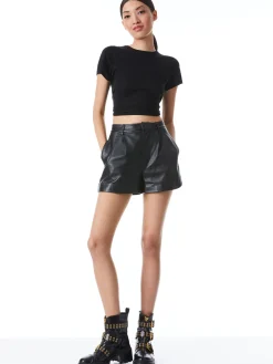 Alice and Olivia CINDY CLASSIC CROPPED TEE *FEATURED SHOPS | CLOTHING