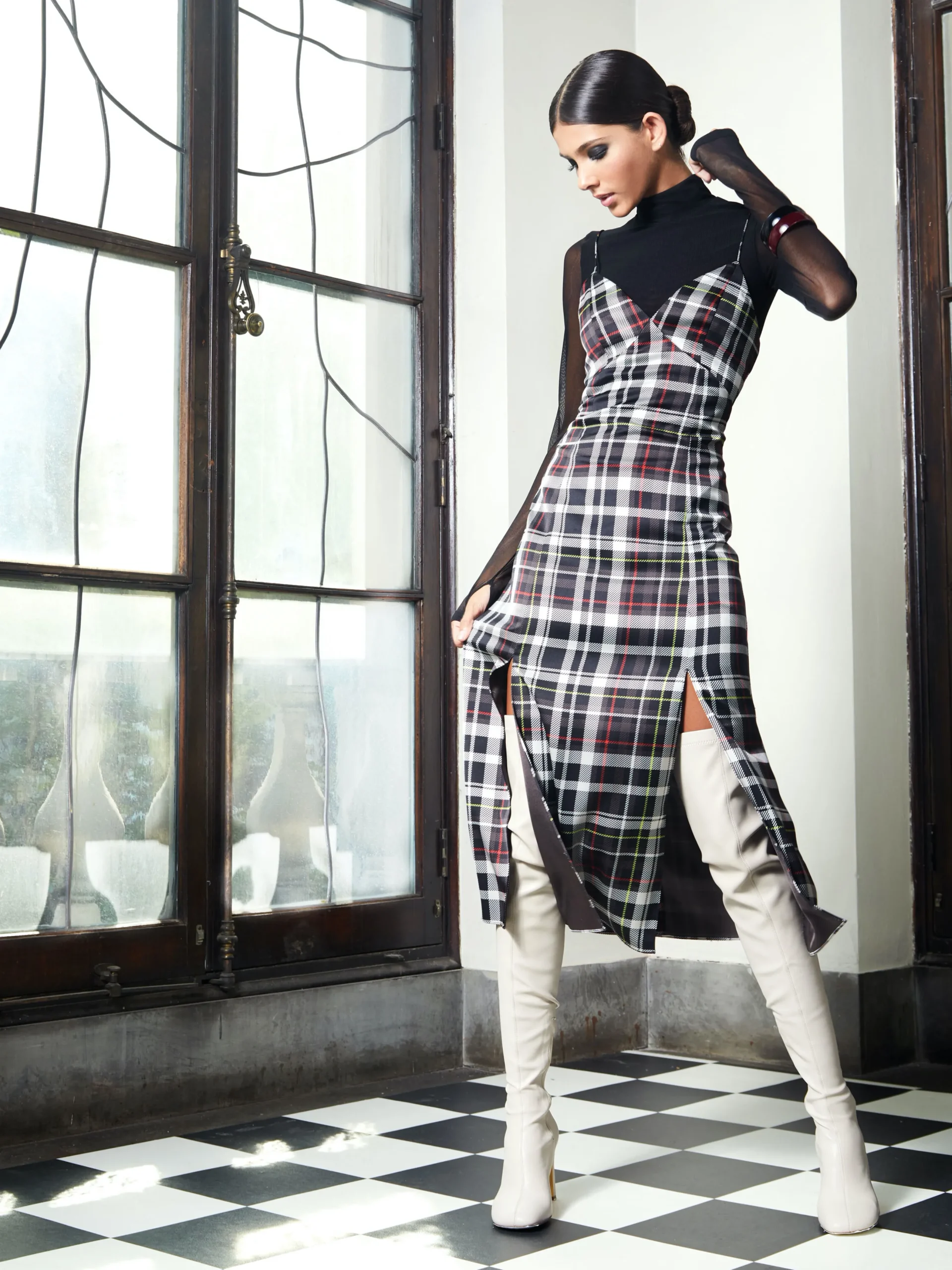 Alice and Olivia CLARINDA TURTLENECK BODYSUIT BLACK*FEATURED SHOPS | CLOTHING