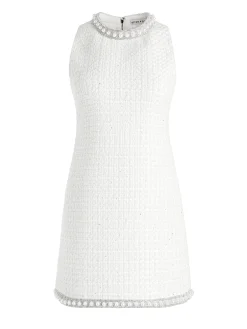 Alice and Olivia COLEY EMBELLISHED MINI DRESS OFF WHITE*FEATURED SHOPS | FEATURED SHOPS | DRESSES | DRESSES | CLOTHING