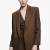 Alice and Olivia COLLEY NOTCH COLLAR BLAZER + ZONA HIGH WAISTED MINI SKIRT *CLOTHING