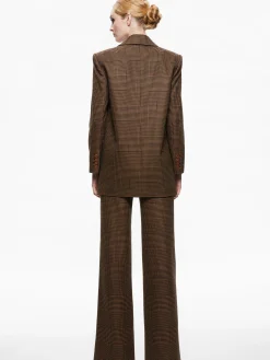 Alice and Olivia COLLEY NOTCH COLLAR BLAZER + DEANNA HIGH WAISTED BOOTCUT PANT *CLOTHING