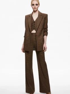 Alice and Olivia COLLEY NOTCH COLLAR BLAZER + ZONA HIGH WAISTED MINI SKIRT *CLOTHING
