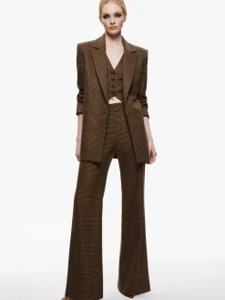 Alice and Olivia COLLEY NOTCH COLLAR BLAZER + ZONA HIGH WAISTED MINI SKIRT *CLOTHING