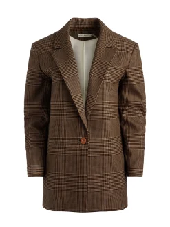 Alice and Olivia COLLEY NOTCH COLLAR BLAZER + ZONA HIGH WAISTED MINI SKIRT *CLOTHING