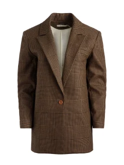 Alice and Olivia COLLEY NOTCH COLLAR BLAZER + DEANNA HIGH WAISTED BOOTCUT PANT *CLOTHING