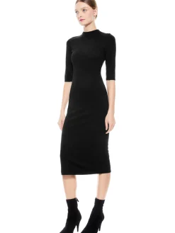Alice and Olivia DELORA FITTED MIDI DRESS *FEATURED SHOPS | DRESSES | CLOTHING