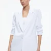 Alice and Olivia DENNY NOTCH COLLAR BOYFRIEND BLAZER *FEATURED SHOPS | FEATURED SHOPS | CLOTHING | CLOTHING