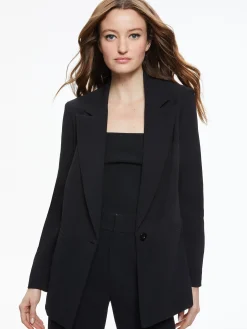 Alice and Olivia DENNY NOTCH COLLAR BOYFRIEND BLAZER *FEATURED SHOPS | FEATURED SHOPS | CLOTHING