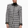 Alice and Olivia DEON TWO-FER TWEED JACKET + MACE TWEED MINI SKORT *CLOTHING
