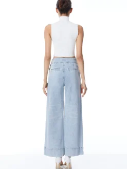Alice and Olivia DONALD HIGH WAISTED JEAN ROCKSTAR BLUE*FEATURED SHOPS | CLOTHING | CLOTHING