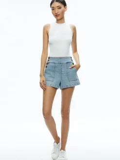 Alice and Olivia DONALD JEAN SHORT *FEATURED SHOPS | CLOTHING