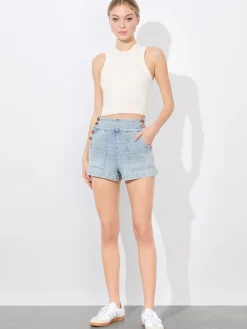 Alice and Olivia DONALD JEAN SHORT *FEATURED SHOPS | CLOTHING