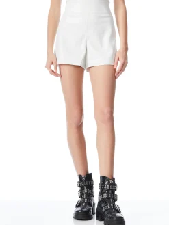 Alice and Olivia DONALD VEGAN LEATHER SHORT *FEATURED SHOPS | FEATURED SHOPS | CLOTHING