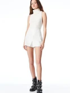 Alice and Olivia DONALD VEGAN LEATHER SHORT *FEATURED SHOPS | FEATURED SHOPS | CLOTHING