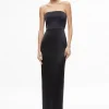 Alice and Olivia DOREEN STRAPLESS MAXI DRESS BLACK*DRESSES | DRESSES | CLOTHING